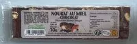 Mängden socker i Nougat au Miel Chocolat