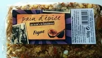 Mängden socker i Pain d'epice au miel à l'ancienne Figue