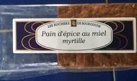 Mängden socker i Pain d’epice au miel et myrtille