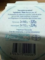 Mängden socker i Thon albacore