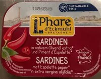 Mängden socker i Sardines à l’huile d’olives vierge aux piments d’Espelette bio