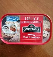 Mängden socker i Délice foie de morue