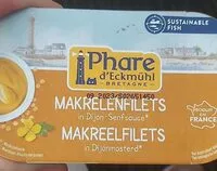 Mängden socker i Filets de maquereau sauce moutarde