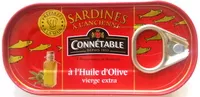 Mängden socker i Sardines à l'Ancienne à l'Huile d'Olive vierge extra