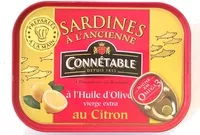 Mängden socker i Sardines à l'Ancienne à l'Huile d'Olive vierge extra au Citron