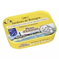 Mängden socker i Sardines de Bretagne à l'huile d'olive et citron