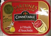 Mängden socker i Sardines à l'Ancienne à l'Huile d'Arachide