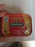 Mängden socker i Connétable Sardines à l'ancienne à l'huile d'arachide 104 g net égoutté