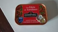 Mängden socker i Filets de sardines