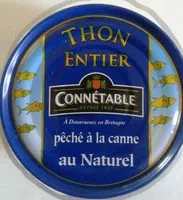Mängden socker i Thon Entier au Naturel