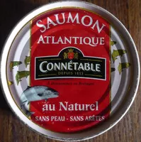 Mängden socker i Saumon Atlantique au Naturel sans Peau sans arêtes