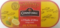 Mängden socker i Sardines à l'Ancienne à l'Huile d'Olive vierge extra au Citron
