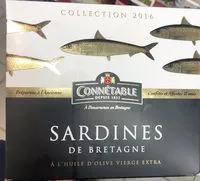 Mängden socker i Sardines De Bretagne