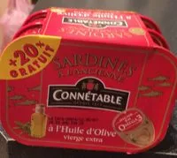 Mängden socker i Sardines a l'ancienne