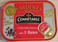 Mängden socker i Sardines à l'ancienne aux 5 baies