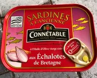 Mängden socker i Sardines à l'ancienne aux échalotes de Bretagne