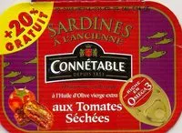 Mängden socker i Sardines à l'ancienne aux tomates séchées