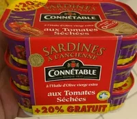 Mängden socker i Sardines à l'ancienne aux Tomates Séchées