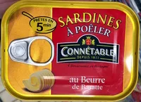 Mängden socker i Sardines à Poêler au Beurre de Baratte