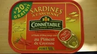 Mängden socker i Sardines Marinade sans huile au citron Bio