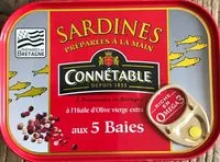 Mängden socker i Sardines aux 5 Baies