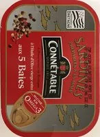 Mängden socker i Sardines aux 5 baies Connétable
