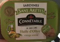 Mängden socker i Sardines sans arêtes à l'huile d'olive vierge extra
