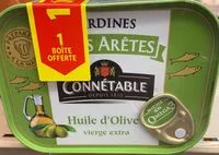 Mängden socker i Sardines sans arêtes
