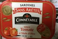 Mängden socker i Sardines sans arrêtes sauce tomate à l'huile d'olive
