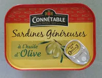Mängden socker i 1/5 sardines généreuses à l'huile d'olive