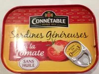 Mängden socker i Sardines généreuses à la tomate