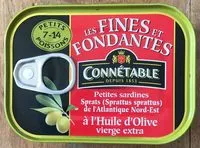 Mängden socker i Les Fines & Fondantes à l'huile d'olive