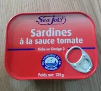 Mängden socker i Sardines à la sauce tomate