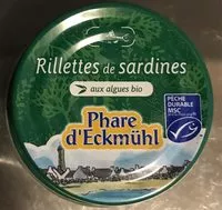 Mängden socker i Rillettes Sardines Algues