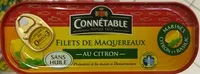Mängden socker i Filets de Maquereaux au citron