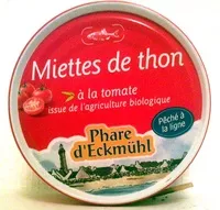 Mängden socker i Miettes de thon à la tomate Bio 