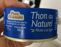 Mängden socker i Thon Albacore au naturel pêché à la ligne