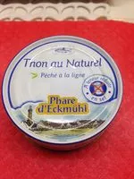 Mängden socker i Thon Albacore au naturel à teneur réduite en sel