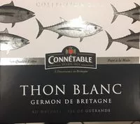 Mängden socker i Thon blanc Germon de Bretagne