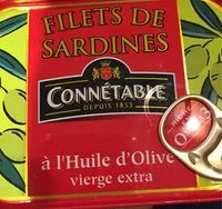 Mängden socker i Filets de sardines