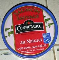 Mängden socker i Saumon sauvage au naturel