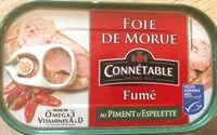 Mängden socker i Foie de morue fumé