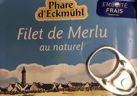 Mängden socker i Filet de merlu au naturel