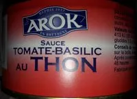 Mängden socker i Sauce tomate basilic au thon