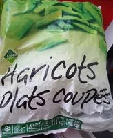 Mängden socker i Haricots plat coupés