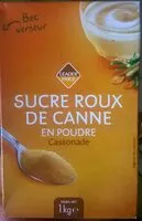 Mängden socker i Sucre Roux de Canne En Poudre