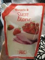 Mängden socker i Sucre blanc