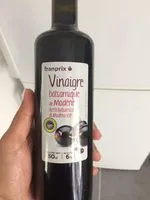 Mängden socker i Vinaigre balsamique de Modène