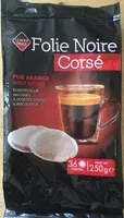 Mängden socker i Folie noire corsé
