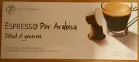 Mängden socker i Espresso pur arabica